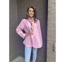 Blazer Dion Plussize Roze