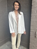 Blazer Dion Plussize Off-white