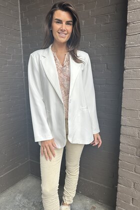 Blazer Dion Plussize Off-white