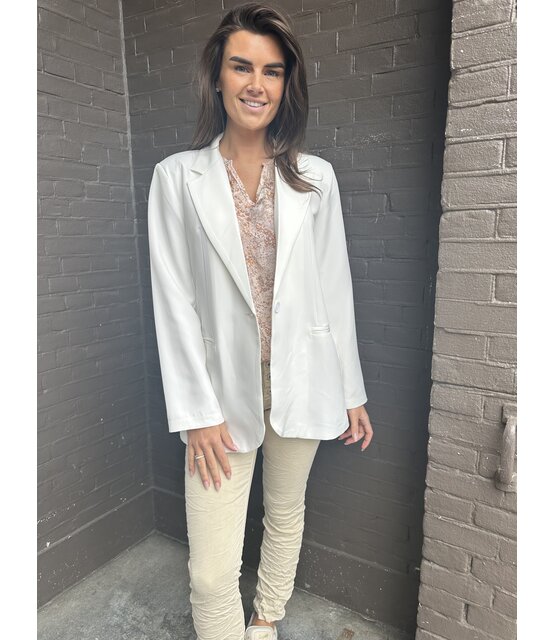 Blazer Dion Plussize Off-white