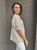 Blouse Glam beige