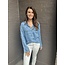 Blouse Denim Palmboom