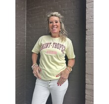 T-shirt St Tropez Geel