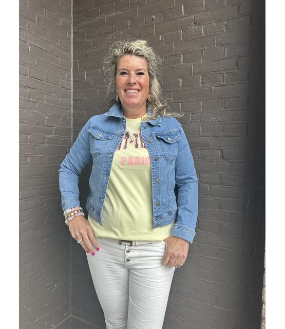 T-shirt St Tropez Geel