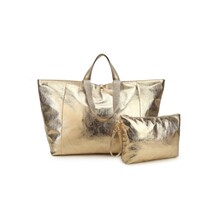 Strandtas Holiday Goud