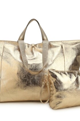 Strandtas Holiday Goud