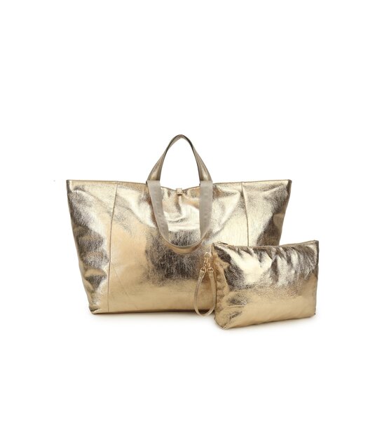 Strandtas Holiday Goud