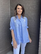 Blouse Mandy Blauw