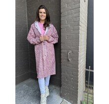 Regenjas Panter Roze