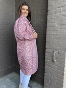 Regenjas Panter Roze
