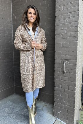 Regenjas Panter Beige