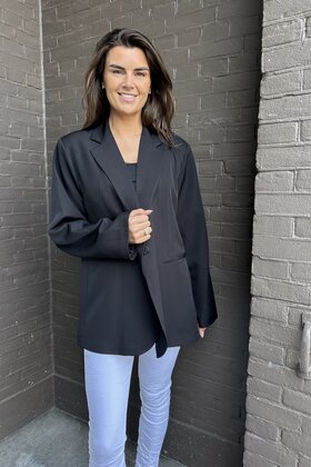 Blazer Dion Plussize zwart