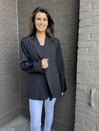 Blazer Dion Plussize zwart