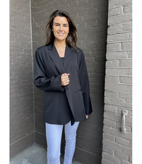 Blazer Dion Plussize zwart