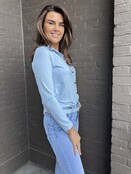 Blouse Demy Lichtblauw