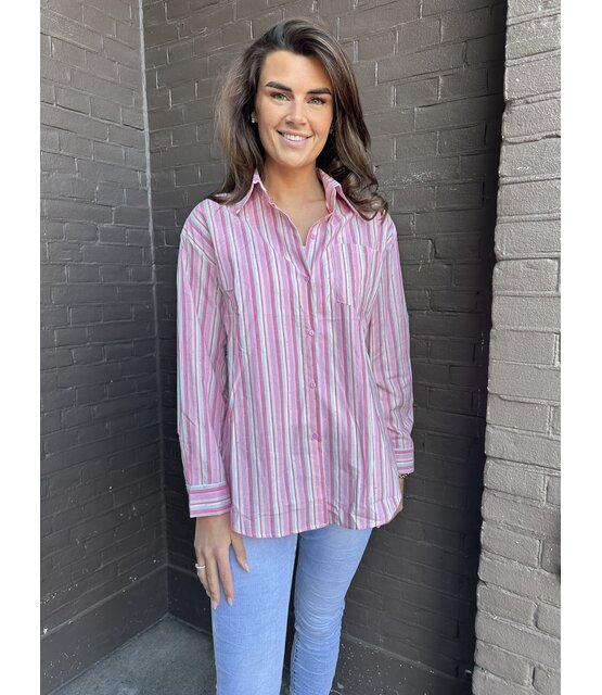Blouse Mabel roze