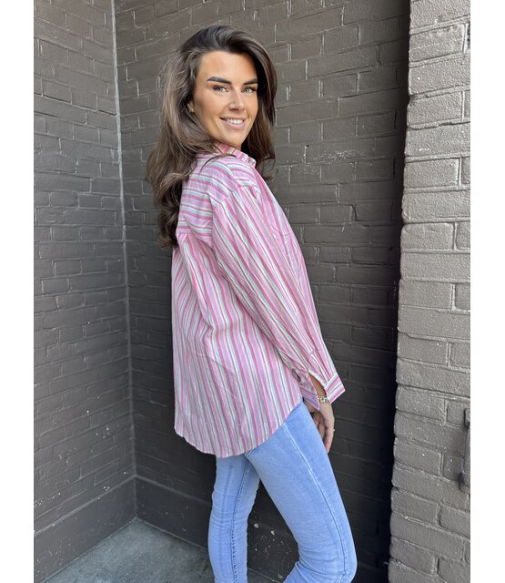 Blouse Mabel roze