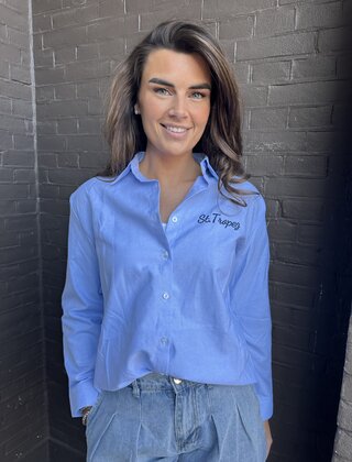 Blouse St.Tropez blauw