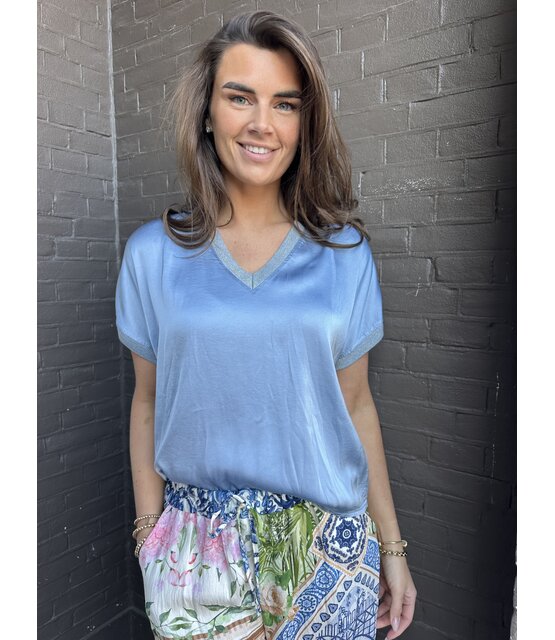 Top Sanne Blauw