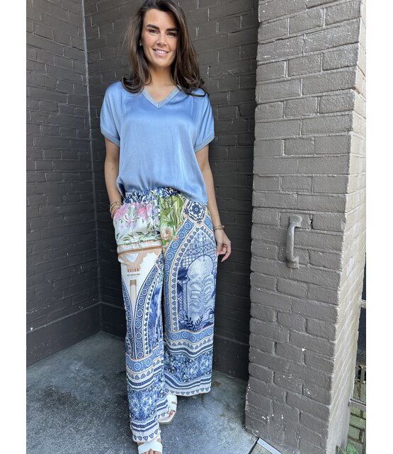 Top Sanne Blauw