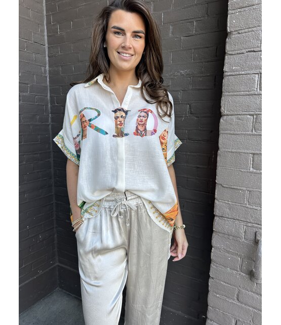 Blouse Frida Kahlo