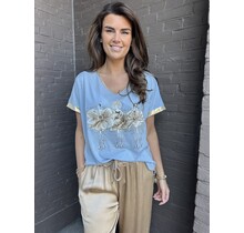 Top Ballerina Blauw