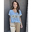 Top Ballerina Blauw