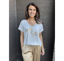 Top Libelle Off-white