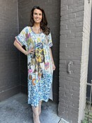 Jurk Teckel Blauw
