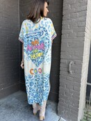 Jurk Teckel Blauw
