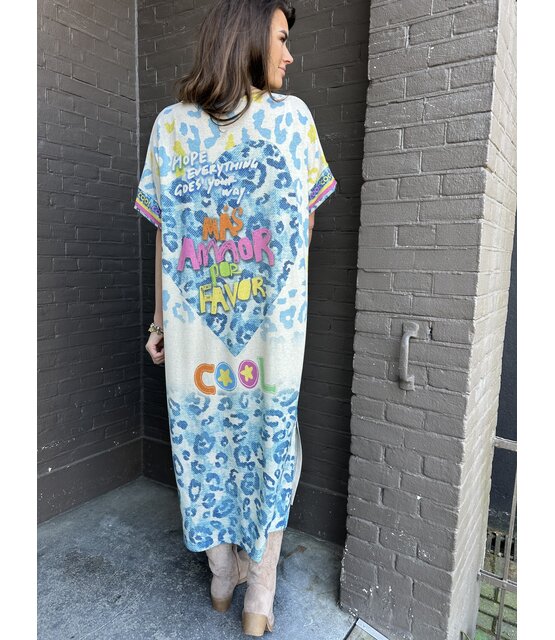 Jurk Teckel Blauw