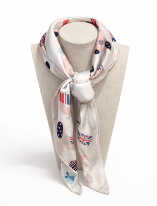 Sjaal Teckel 2 Champagne