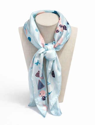 Sjaal Teckel 2 Blauw