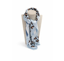 Sjaal  Wild Love Blauw