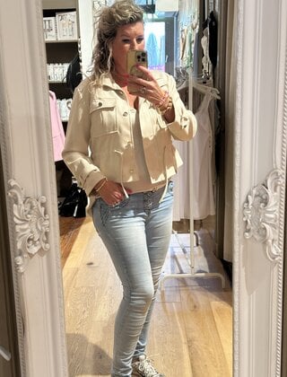 Jas Sabine beige
