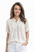 Blouse Roos Beige