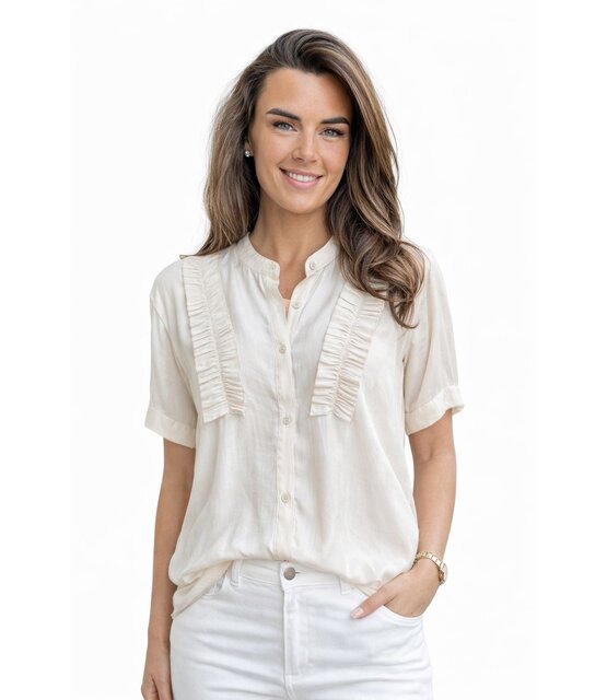Blouse Roos Beige
