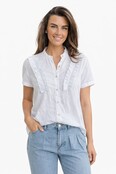 Blouse Roos wit