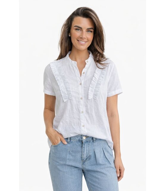 Blouse Roos wit