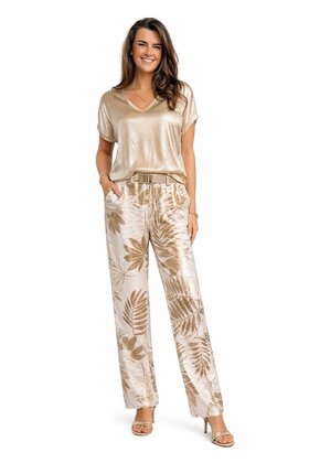 Broek Leaf Wit