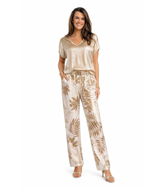 Broek Leaf Wit