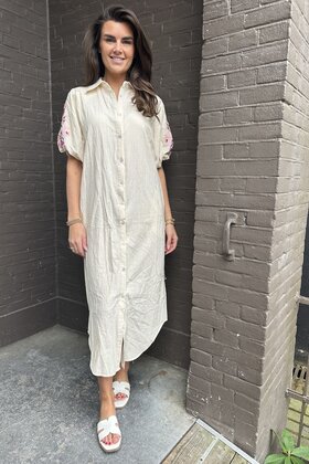 Jurk Bohemian Beige