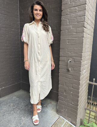 Jurk Bohemian Beige