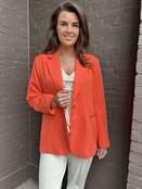 Blazer Dion oranje Plussize