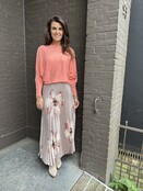 Rok Plisse Bloem