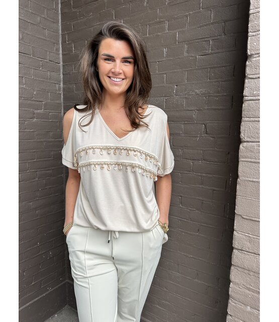 Top Schelp Beige