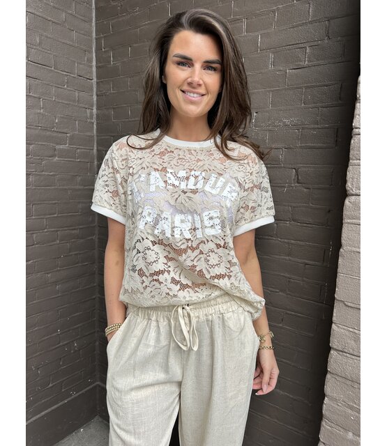 Top Paris Kant Beige
