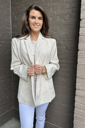 Blazer Glam beige