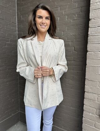 Blazer Glam beige