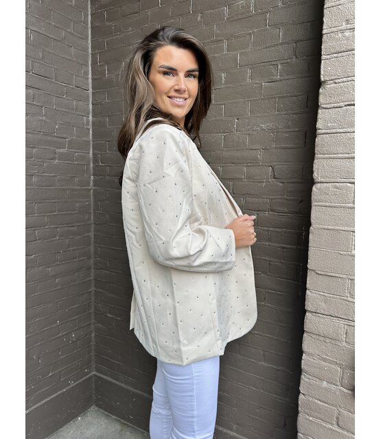 Blazer Glam beige